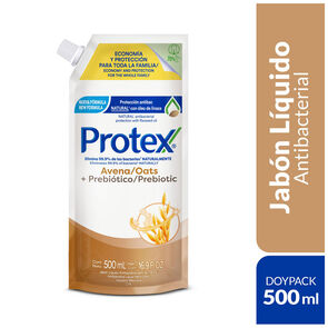 Jabón-Líquido-Antibacterial-Para-Manos-Avena-Bolsa-X-500-mL--imagen